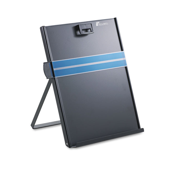 Metal Copyholder, 200 Sheet Capacity, Steel, Black