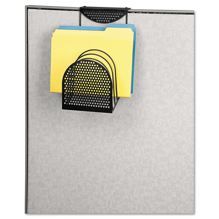 Perf-Ect Partition Additions Six-Step File Organizer, 7 x 13, Black