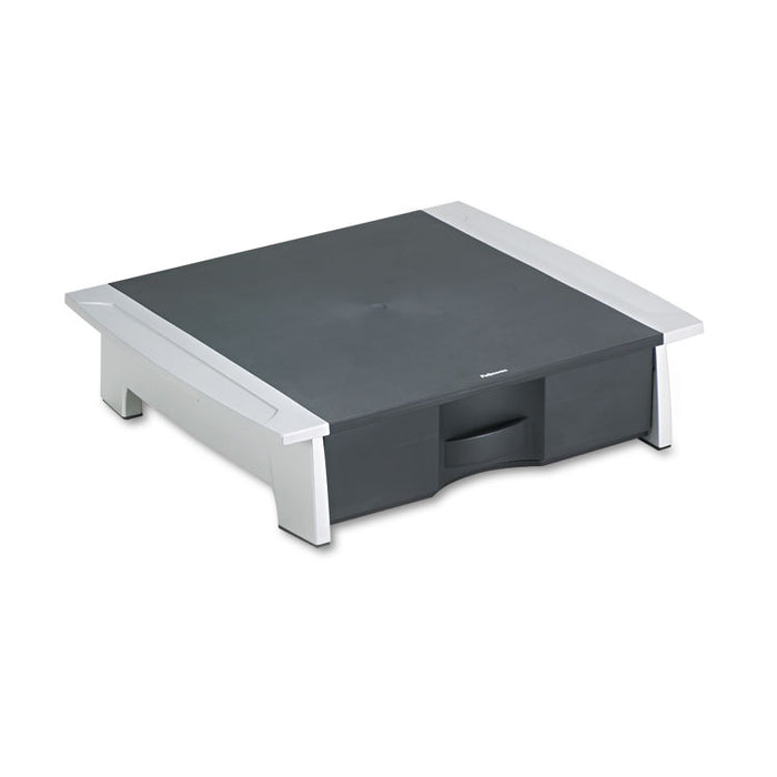Office Suites Printer/Machine Stand, 21 1/4 x 18 1/16 x 5 1/4, Black/Silver