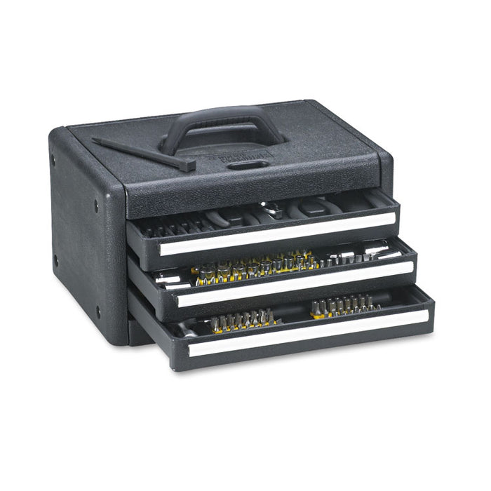 Essentials Home & Garage Tool Kit, 205-Pieces w/3 Drawer Case