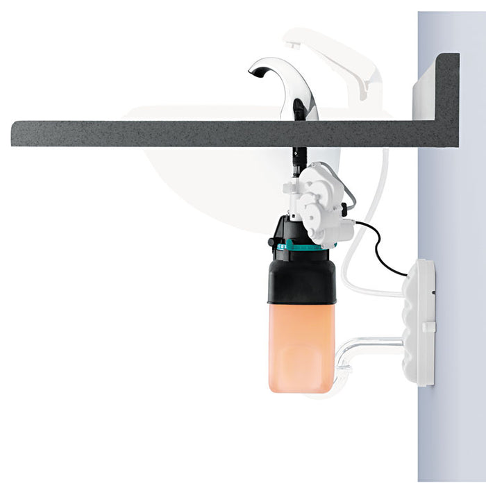 CXi Touch Free Counter Mount Soap Dispenser, 1500 mL/2300 mL, 2.25" x 5.75" x 9.39", Chrome