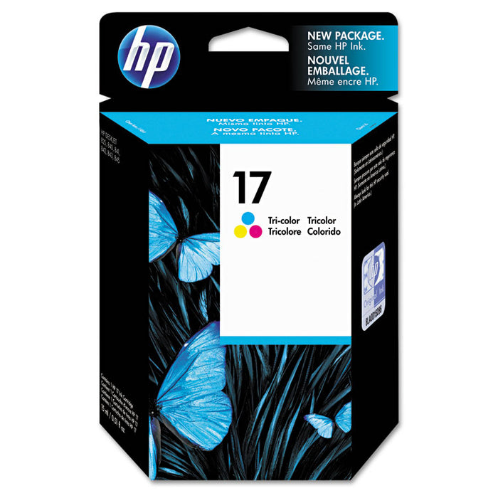 HP 17, (C6625A) Tri-color Original Ink Cartridge