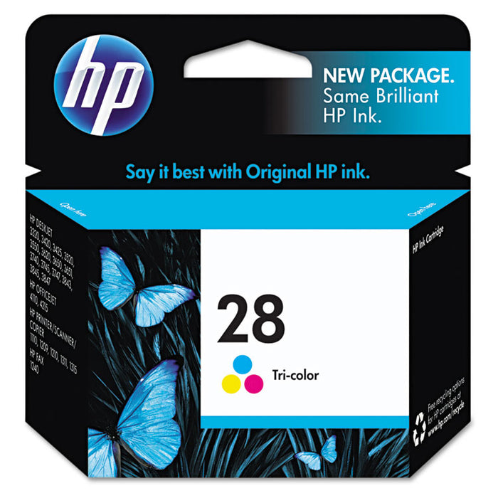 HP 28, (C8728AN) Tri-color Original Ink Cartridge