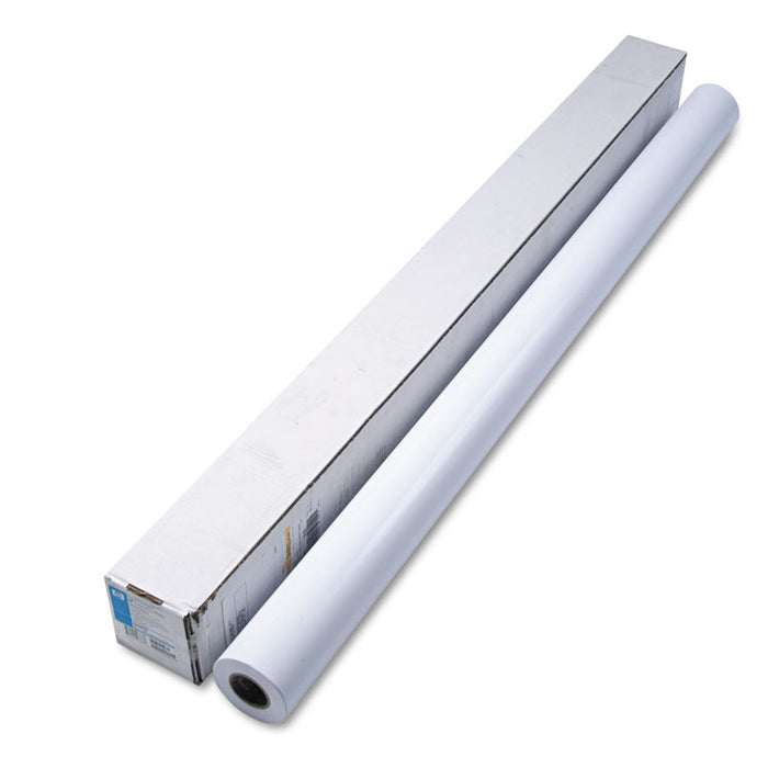 DesignJet Inkjet Large Format Paper, 7 mil, 60" x 100 ft, Semi-Gloss White