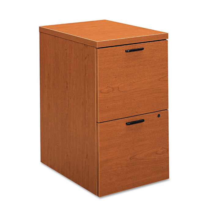 10500 Series Mobile Pedestal File, Left or Right, 2 Legal/Letter-Size File Drawers, Bourbon Cherry, 15.75" x 22.75" x 28"