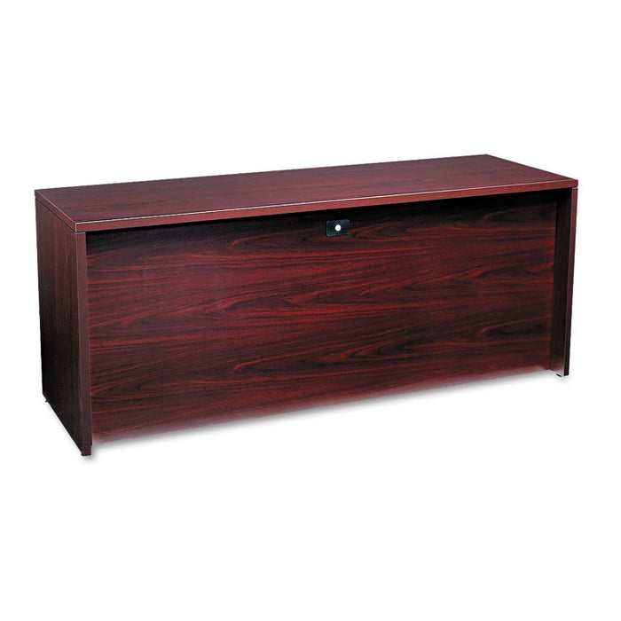 10500 Series 3/4-Height Right Pedestal Credenza, 72w x 24d x 29.5h, Mahogany