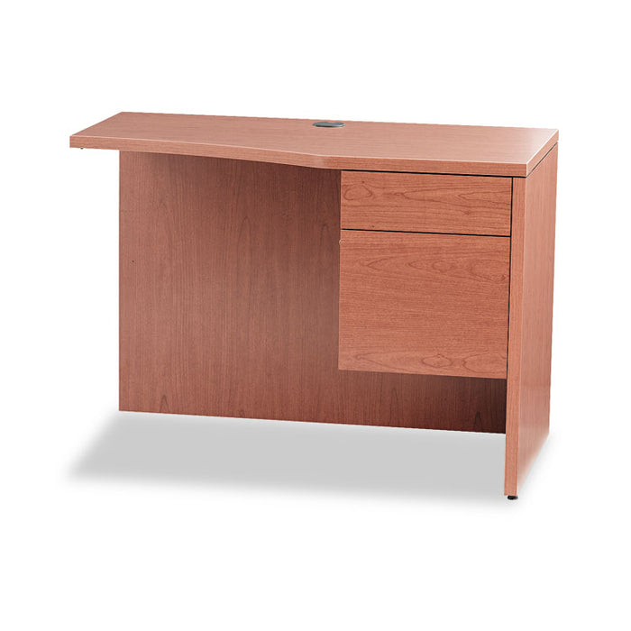 10500 Series Curved Return, Right, 42w x 18 to 24d x 29.5h, Bourbon Cherry