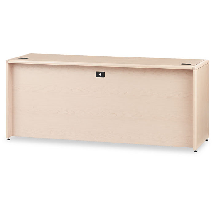 10700 Series Right Pedestal Credenza, 72w x 24d x 29.5h, Natural Maple