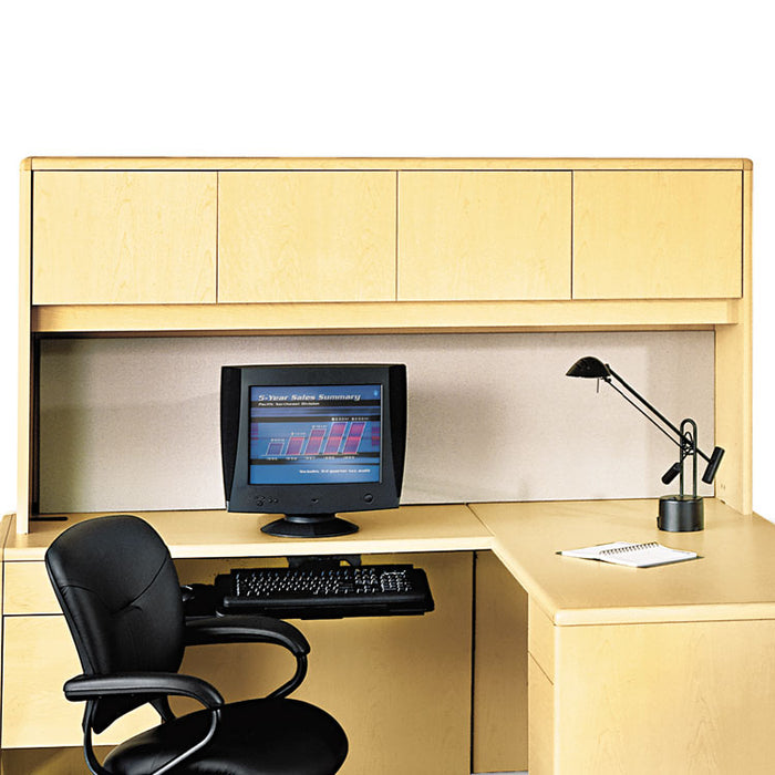 10700 Series Stack On Storage, 56.63w x 14.63d x 37.13h, Natural Maple