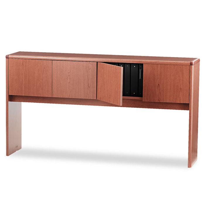 10700 Series Stack On Storage, 68.63w x 14.63d x 37.13h, Bourbon Cherry