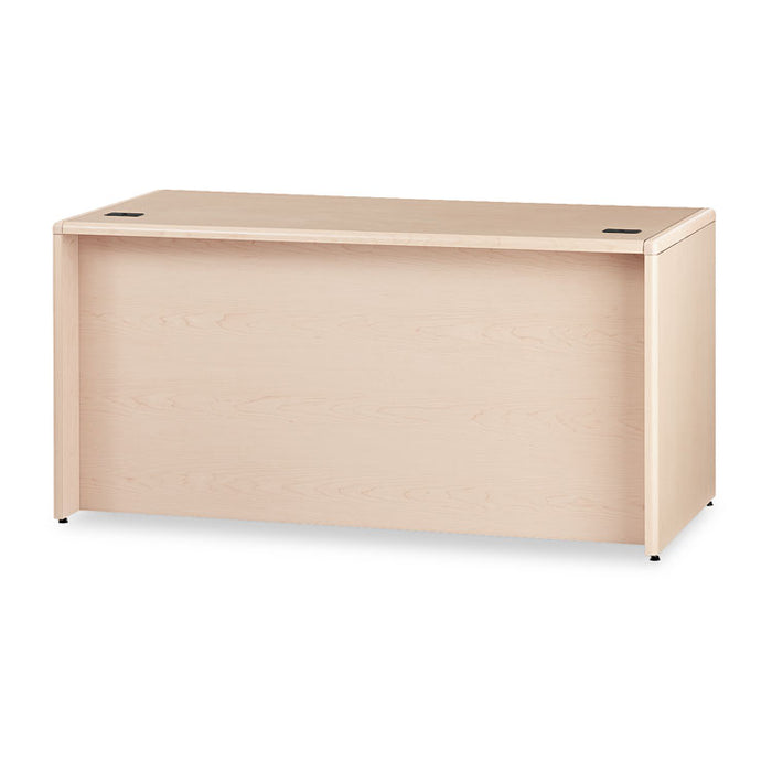 10700 Series Desk, 3/4 Height Double Pedestals, 60w x 30d x 29.5h, Natural Maple
