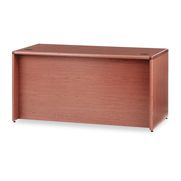 10700 Series Desk, 3/4 Height Double Pedestals, 60w x 30d x 29.5h, Bourbon Cherry