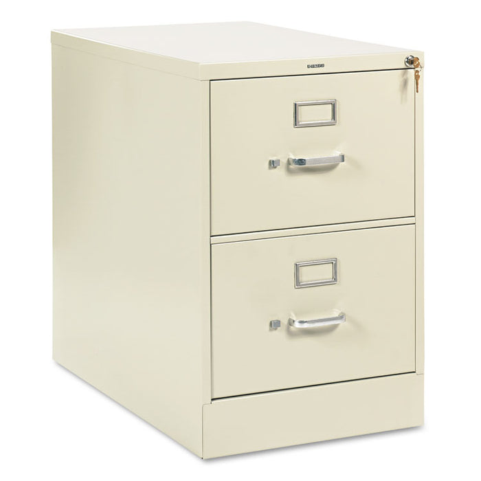 210 Series Vertical File, 2 Legal-Size File Drawers, Putty, 18.25" x 28.5" x 29"