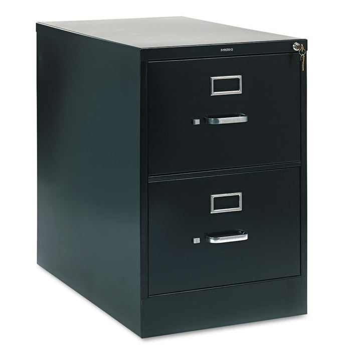 210 Series Two-Drawer Full-Suspension File, Legal, 18.25w x 28.5d x 29h, Black