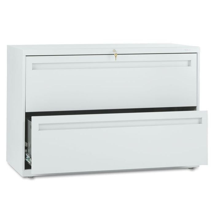 700 Series Two-Drawer Lateral File, 42w x 18d x 28h, Light Gray