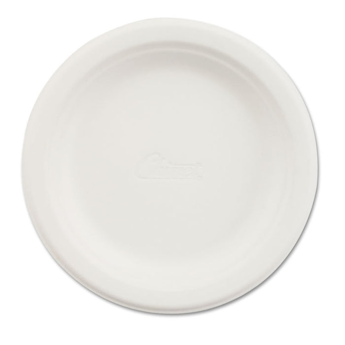 Paper Dinnerware, Plate, 6" dia, White, 1,000/Carton
