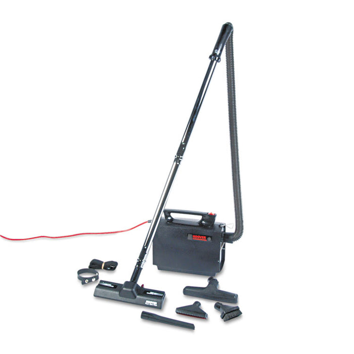 Portapower Lightweight Vacuum Cleaner, 8.3lb, Black