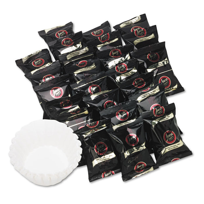 Coffee Portion Packs, 1.5oz Packs, Hazelnut Creme, 24/Carton