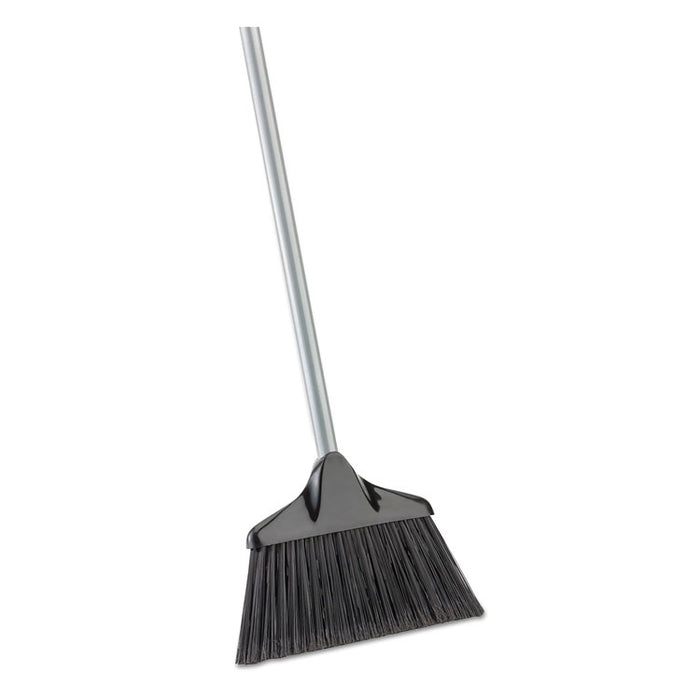 Housekeeper Broom, 54" Handle, Black/Gray, 6/Carton