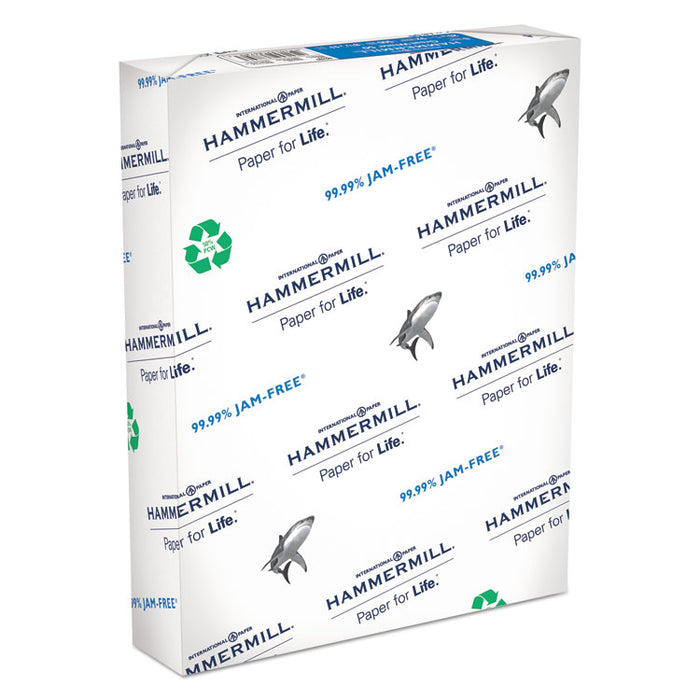 Great White 100 Recycled Print Paper, 92 Bright, 20lb, 8.5 x 11, White, 500 Sheets/Ream, 10 Reams/Carton