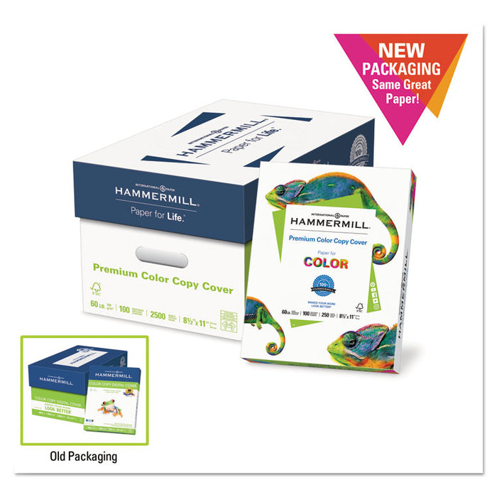 Premium Color Copy Cover, 100 Bright, 60 lb Cover Weight, 17 x 11, 250/Pack