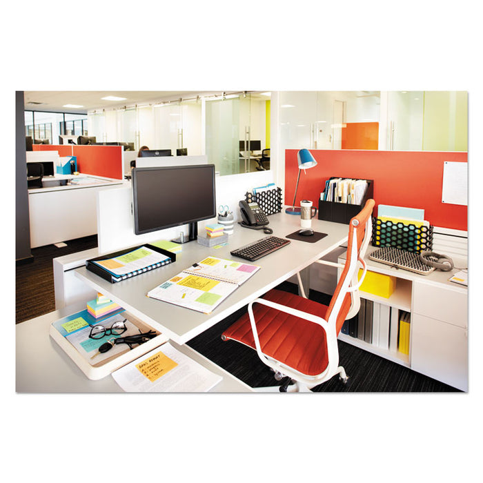 Original Pads in Floral Fantasy Collection Colors, Value Pack, 3" x 3", 100 Sheets/Pad, 14 Pads/Pack