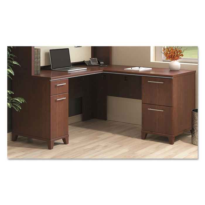 Enterprise Collection L-Desk Surface Only, 60w x 60d x 29.75h, Harvest Cherry, Box 2 of 2