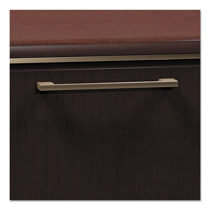 Enterprise Collection L-Desk Surface Only, 60w x 60d x 29.75h, Mocha Cherry, Box 2 of 2