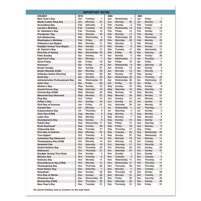 Whimsical Floral Monthly Planners, 11 x 8 1/2, 2020