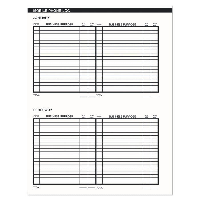 Recycled Ruled Monthly Planner w/Expense Log, 8 3/4 x 6 7/8, Black, 2019-2021