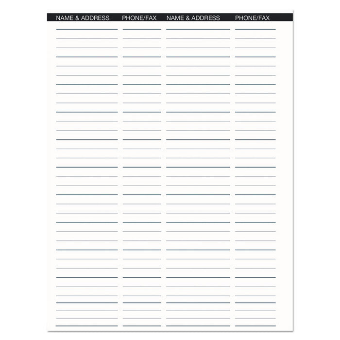 Recycled Two Year Monthly Planner with Expense Logs, 8.75 x 6.88, Black Cover, 24-Month (Jan to Dec): 2023 to 2024