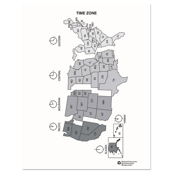 Recycled Ruled 14-Month Planner with Stitched Leatherette Cover, 10 x 7, Black Cover, 14-Month (Dec to Jan): 2022 to 2024