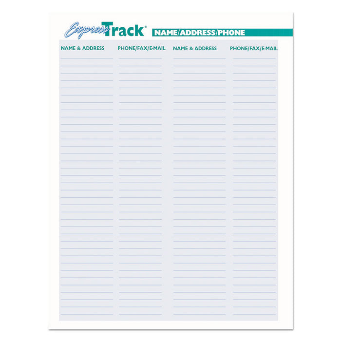 Express Track Recycled Weekly Appointment Book/Monthly Planner, 8 x 5, Black Cover, 13-Month (Jan to Jan): 2023 to 2024