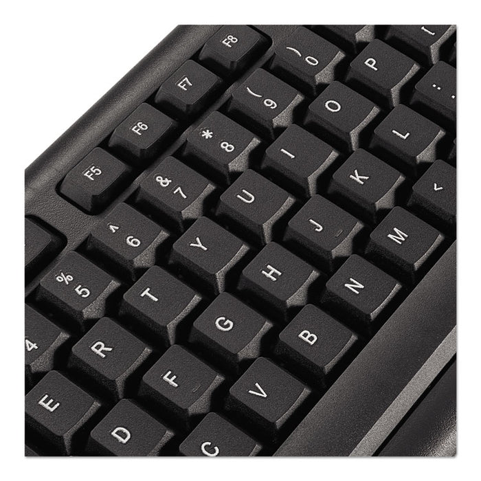 Slimline Keyboard, USB, Black