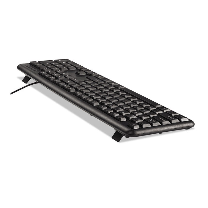 Slimline Keyboard and Mouse, USB 2.0, Black