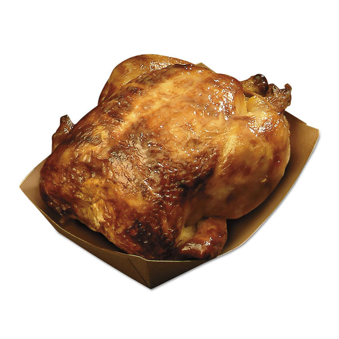 EcoCraft Food Trays, Brown, 500/Carton