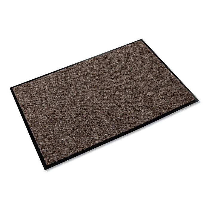 Rely-On Olefin Indoor Wiper Mat, 36 x 60, Walnut