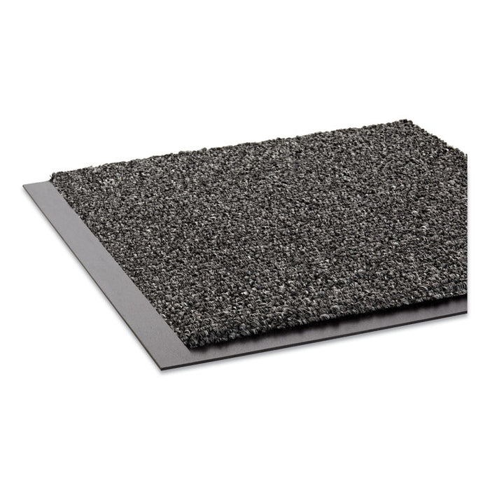 Walk-A-Way Indoor Wiper Mat, Olefin, 48 x 72, Gray