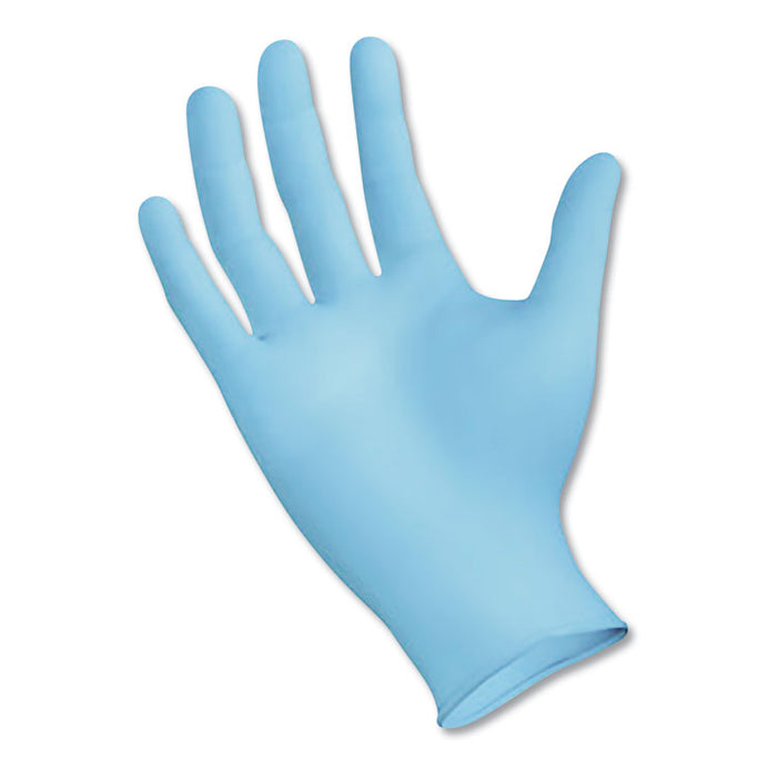 Disposable Examination Nitrile Gloves, Medium, Blue, 5 mil, 1000/Carton