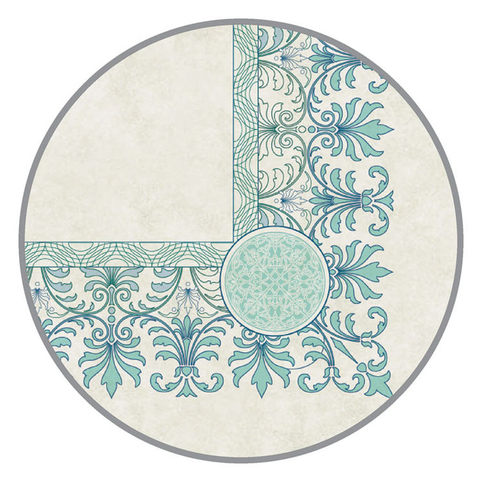 Parchment Certificates, Academic, Ivory w/ Green & Blue Border, 8 1/2 x 11, 25/Pack