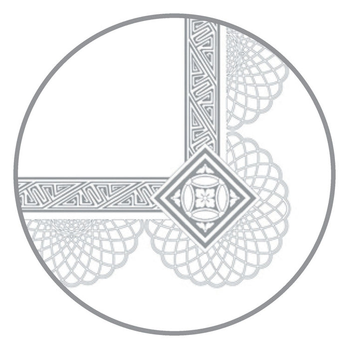 Premium Certificates, White, Spiro Silver Foil Border, 66 lb,  8,5 x 11, 15/Pack
