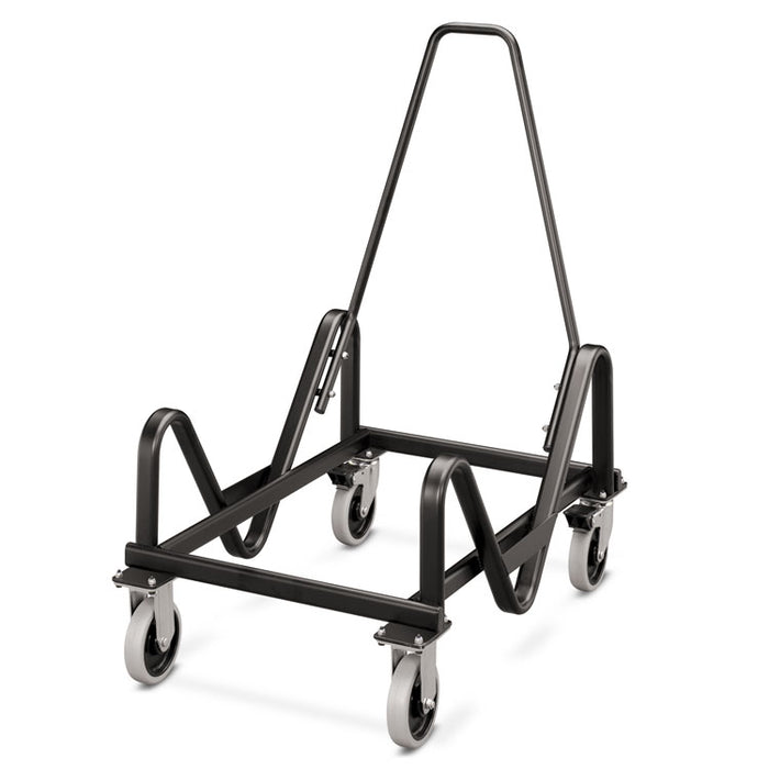 Olson Stacker Series Cart, 21.38w x 35.5d x 37h, Black