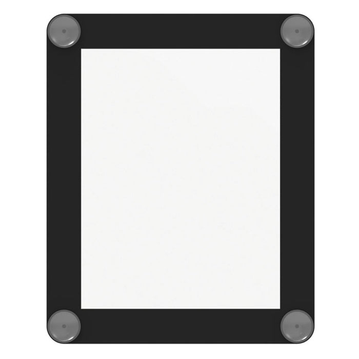 Superior Image Window Display, 8.5 x 11 Insert, Clear/Black