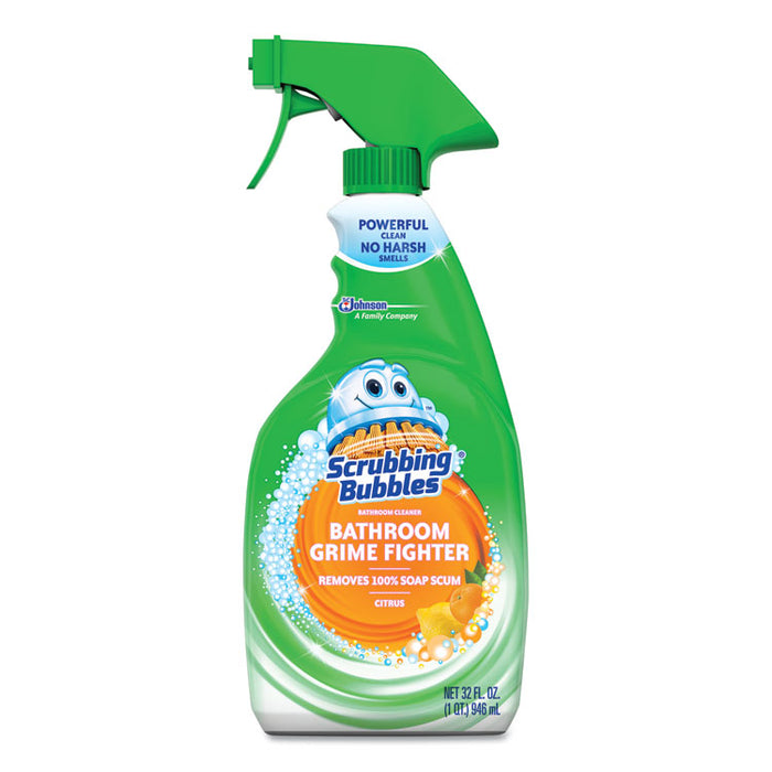 Multi Surface Bathroom Cleaner, Citrus Scent, 32 oz Spray Bottle