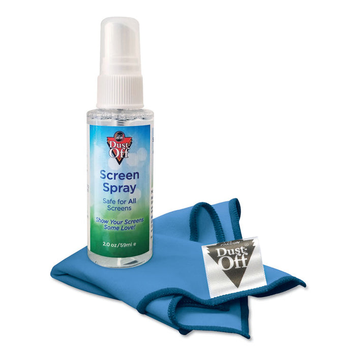 Laptop Computer Cleaning Kit, 50mL Spray/Microfiber Cloth