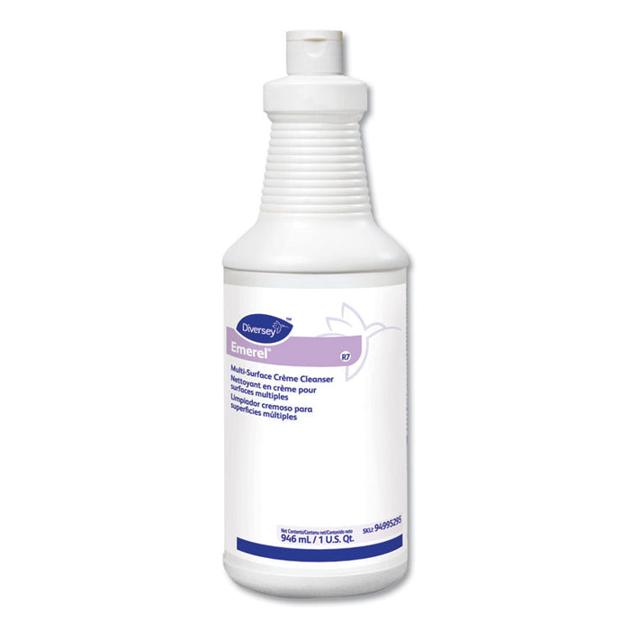 Emerel Multi-Surface Creme Cleanser, Fresh Scent, 32oz Bottle, 12/Carton