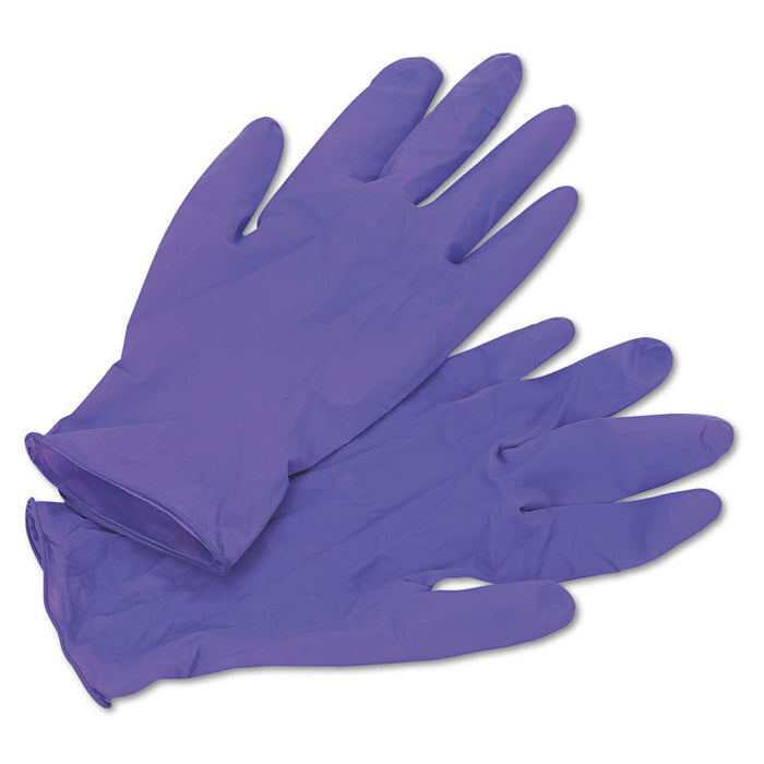 PURPLE NITRILE Exam Gloves, 242 mm Length, Medium, Purple, 1000/Carton