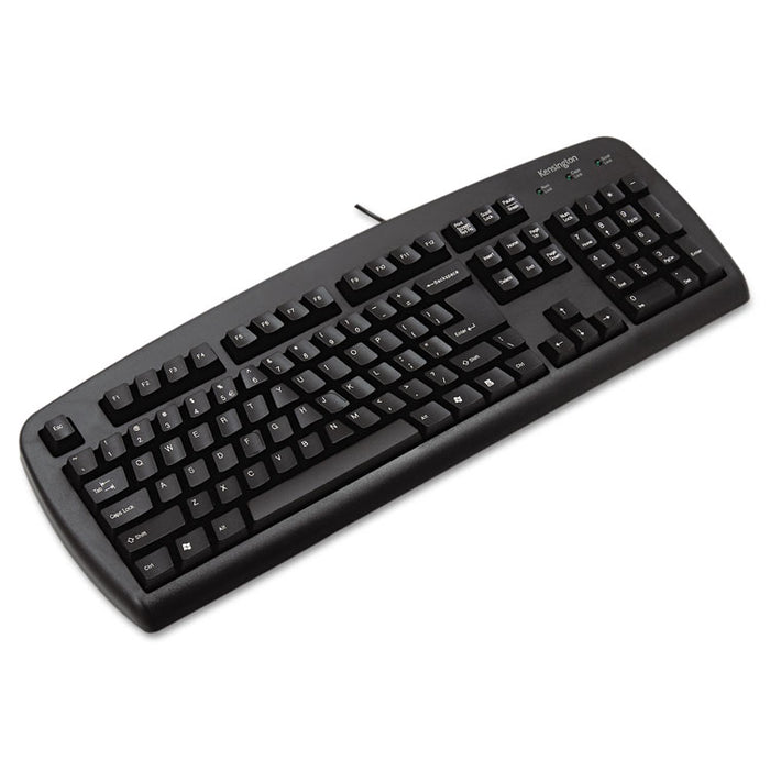 Comfort Type USB Keyboard, 104 Keys, Black