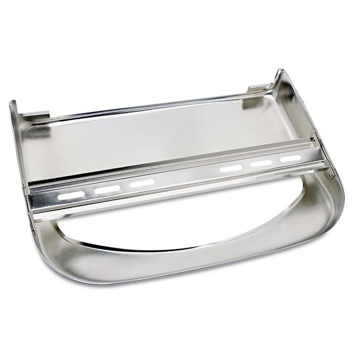 Toilet Seat Cover Dispenser, 16 x 3 x 11.5, Chrome