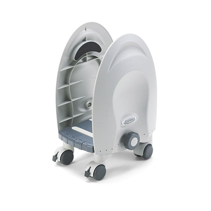 Deluxe Mobile CPU Stand, 12w x 12d x 18h, Gray